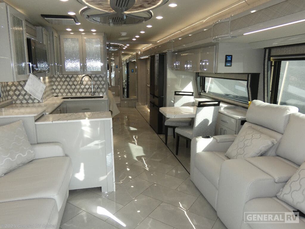 Call now about this 2025 American Coach American Eagle 45K! 2025 American Coach American Eagle 45K - New Class A For Sale by General RV Center in Dover, Florida