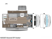Call now about this 2025 Entegra Coach Qwest 24R! 2025 Entegra Coach Qwest 24R - New Class C For Sale by General RV Center in Draper, Utah