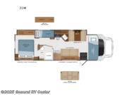 Call now about this 2026 Fleetwood Altitude 31W! 2026 Fleetwood Altitude 31W - New Class C For Sale by General RV Center in Draper, Utah features Slideout