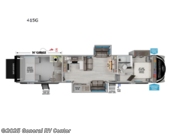 Call now about this 2026 Grand Design Momentum G-Class 415G! 2026 Grand Design Momentum G-Class 415G - New Toy Hauler For Sale by General RV Center in Draper, Utah features Slideout