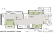 Call now about this 2022 Tiffin Allegro Red 37PA-4SL! 2022 Tiffin Allegro Red 37PA-4SL - Used Class A For Sale by General RV Center in Ashland, Virginia