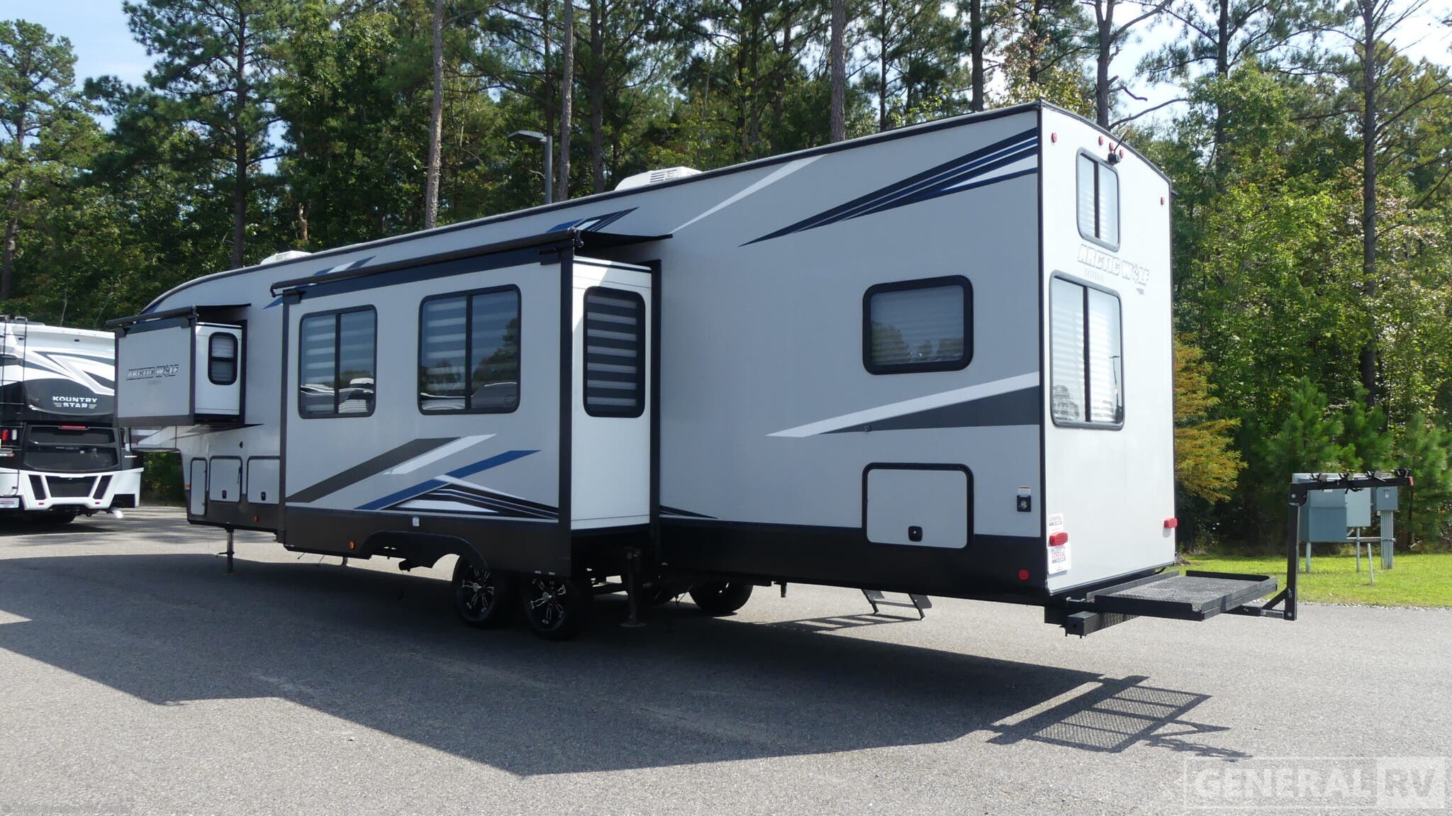 Contact us now about this 2022 Forest River Cherokee Arctic Wolf Suite 3770! 2022 Cherokee Arctic Wolf Suite 3770 by Forest River from General RV Center in Ashland, Virginia