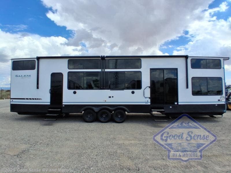 Contact us now about this 2026 Forest River Salem Grand Villa 44ZEN! 2026 Salem Grand Villa 44ZEN by Forest River from Good Sense RV and Motors in Albuquerque, New Mexico