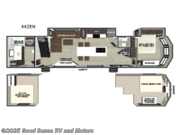 Call now about this 2026 Forest River Salem Grand Villa 44ZEN! 2026 Forest River Salem Grand Villa 44ZEN - New Destination Trailer For Sale by Good Sense RV and Motors in Albuquerque, New Mexico features Slideout
