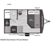 Call now about this 2026 Keystone Hideout Mini 132RD! 2026 Keystone Hideout Mini 132RD - New Travel Trailer For Sale by Good Sense RV and Motors in Albuquerque, New Mexico