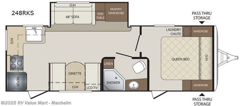 Call now about this 2018 Keystone Bullet 248RKS! 2018 Keystone Bullet 248RKS - Used Travel Trailer For Sale by RV Value Mart - Manheim in Manheim, Pennsylvania features Slideout