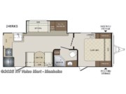 Call now about this 2018 Keystone Bullet 248RKS! 2018 Keystone Bullet 248RKS - Used Travel Trailer For Sale by RV Value Mart - Manheim in Manheim, Pennsylvania features Slideout