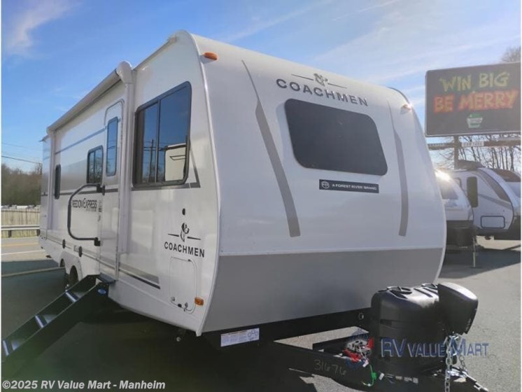 Email now about this 2026 Coachmen Freedom Express Select 249SE! New 2026 Coachmen Freedom Express Select 249SE available in Manheim, Pennsylvania