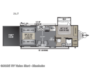 Call now about this 2022 Forest River Work and Play 21LT! 2022 Forest River Work and Play 21LT - Used Toy Hauler For Sale by RV Value Mart - Manheim in Manheim, Pennsylvania features Slideout