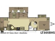 Call now about this 2013 Highland Ridge Light LT305BHS! 2013 Highland Ridge Light LT305BHS - Used Travel Trailer For Sale by RV Value Mart - Manheim in Manheim, Pennsylvania features Slideout