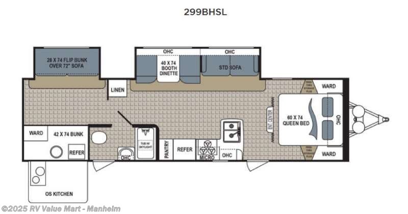 Call now about this 2015 Dutchmen Kodiak Express 299BHSL! 2015 Dutchmen Kodiak Express 299BHSL - Used Travel Trailer For Sale by RV Value Mart - Manheim in Manheim, Pennsylvania features Slideout