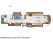 Call now about this 2025 Fleetwood Discovery LXE 44B! 2025 Fleetwood Discovery LXE 44B - New Class A For Sale by Blue Compass RV Palm Desert in Palm Desert, California features Slideout