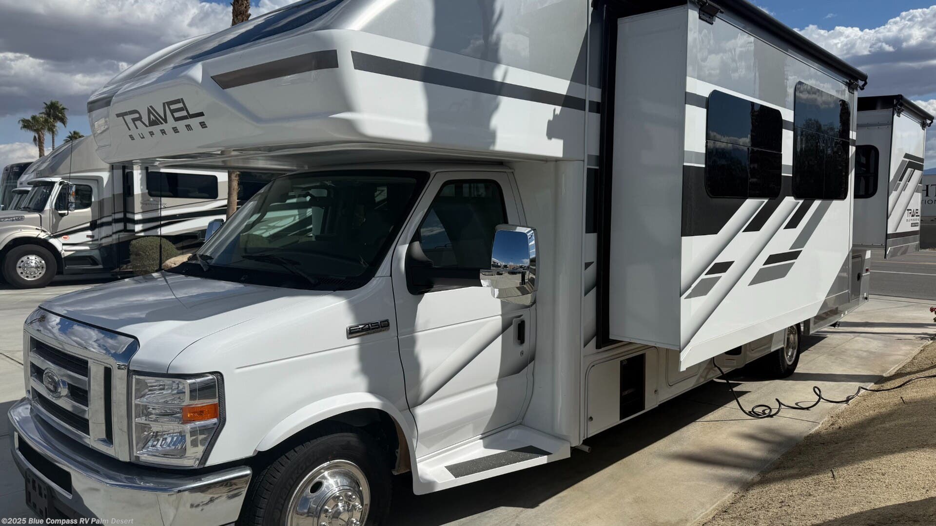 Contact us now about this 2025 Travel Supreme C Series Premier 29V! 2025 C Series Premier 29V by Travel Supreme from Blue Compass RV Palm Desert in Palm Desert, California