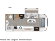 Call now about this 2022 Thor Motor Coach Gemini AWD 23TE! 2022 Thor Motor Coach Gemini AWD 23TE - Used Class B+ For Sale by Blue Compass RV Palm Desert in Palm Desert, California features Slideout