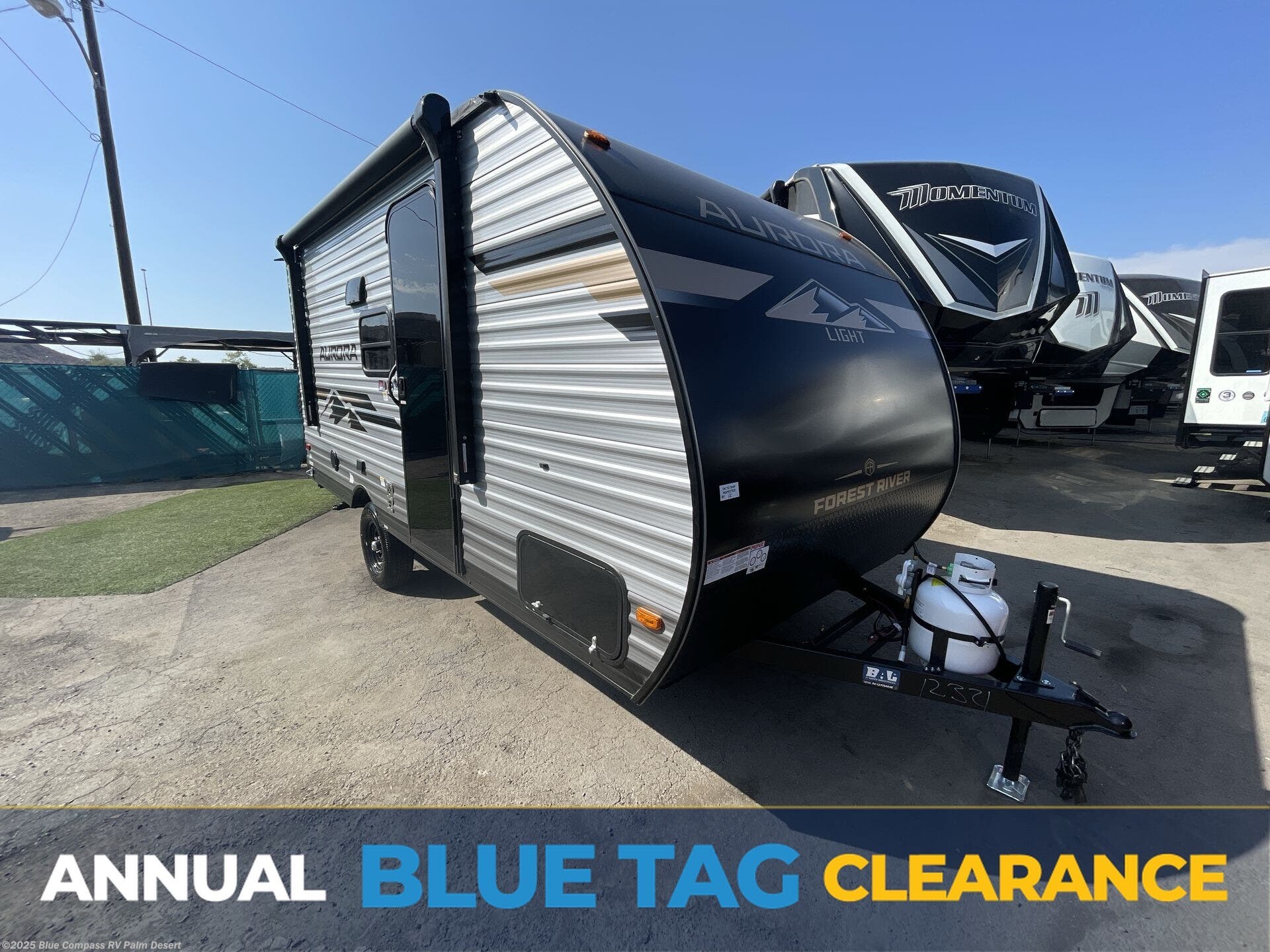 Email now about this 2026 Forest River Aurora Light 16BHX! New 2026 Forest River Aurora Light 16BHX available in Palm Desert, California