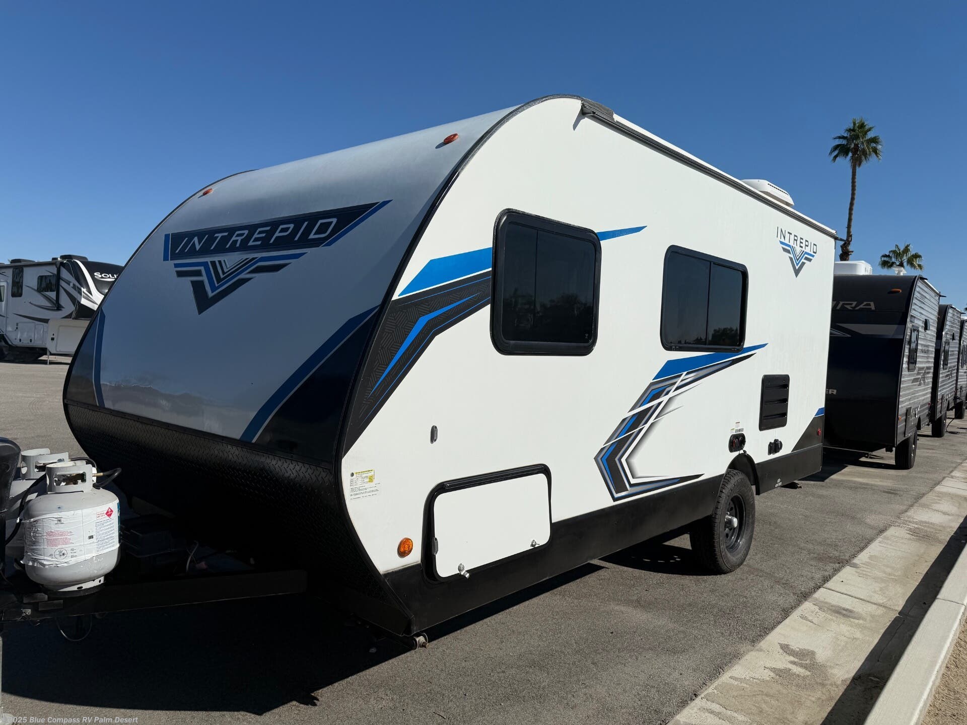 Contact us now about this 2023 Riverside RV Intrepid 190BHi! 2023 Intrepid 190BHi by Riverside RV from Blue Compass RV Palm Desert in Palm Desert, California