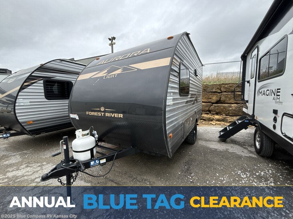 Email now about this 2025 Forest River Aurora Light 13BHX! New 2025 Forest River Aurora Light 13BHX available in Grain Valley, Missouri