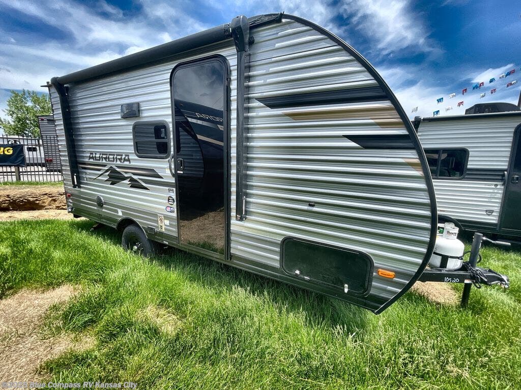 Contact us now about this 2025 Forest River Aurora Light 16BHX! 2025 Aurora Light 16BHX by Forest River from Blue Compass RV Kansas City in Grain Valley, Missouri