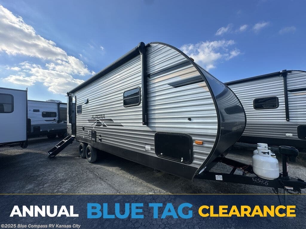 Email now about this 2025 Forest River Aurora Light 23MKS! New 2025 Forest River Aurora Light 23MKS available in Grain Valley, Missouri