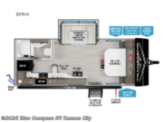 Call now about this 2026 Grand Design Transcend Xplor 20MKX! 2026 Grand Design Transcend Xplor 20MKX - New Travel Trailer For Sale by Blue Compass RV Kansas City in Grain Valley, Missouri features Slideout