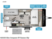 Call now about this 2026 Grand Design Transcend One 151BH! 2026 Grand Design Transcend One 151BH - New Travel Trailer For Sale by Blue Compass RV Kansas City in Grain Valley, Missouri
