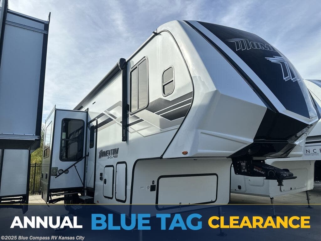 Email now about this 2026 Grand Design Momentum G-Class 350G! New 2026 Grand Design Momentum G-Class 350G available in Grain Valley, Missouri