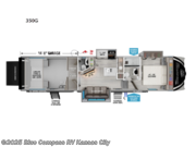 Call now about this 2026 Grand Design Momentum G-Class 350G! 2026 Grand Design Momentum G-Class 350G - New Toy Hauler For Sale by Blue Compass RV Kansas City in Grain Valley, Missouri features Slideout