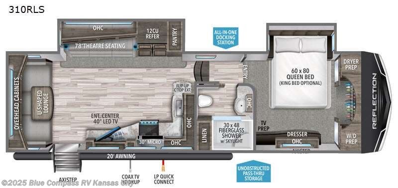 Email now about this 2021 Grand Design Reflection 310RLS! Used 2021 Grand Design Reflection 310RLS available in Grain Valley, Missouri