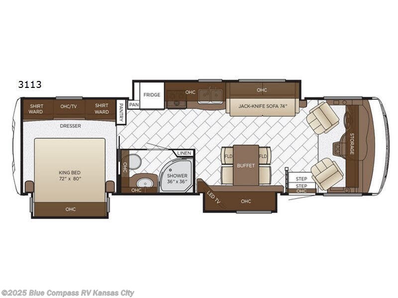 Call now about this 2018 Newmar Bay Star 3113! 2018 Newmar Bay Star 3113 - Used Class A For Sale by Blue Compass RV Kansas City in Grain Valley, Missouri features Slideout