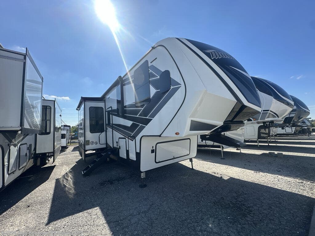 Contact us now about this 2022 Grand Design Momentum M-Class 351M! 2022 Momentum M-Class 351M by Grand Design from Blue Compass RV Kansas City in Grain Valley, Missouri