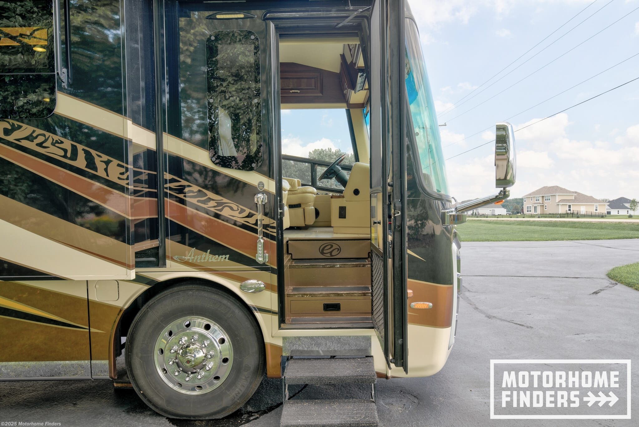 Call now about this 2018 Entegra Coach Anthem 44B! 2018 Entegra Coach Anthem 44B - Used Class A For Sale by Motorhome Finders in Mercedes, Texas features Microwave, Heated Floor, Exterior Speakers, Toilet, Screen Door