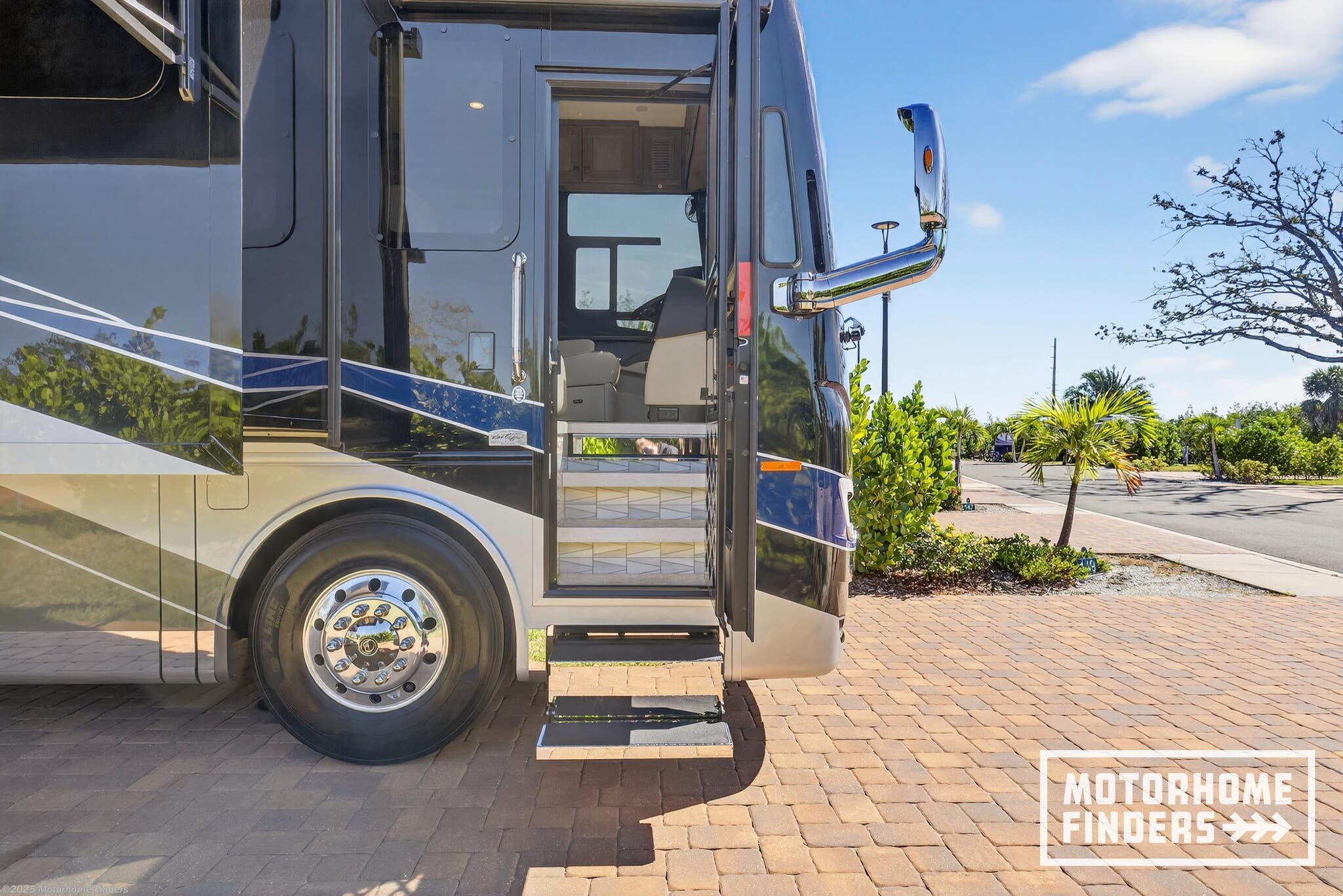Contact us now about this 2024 Tiffin Allegro Bus 45 BTP! 2024 Allegro Bus 45 BTP by Tiffin from Motorhome Finders in Tampa, Florida