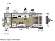 Call now about this 2026 Forest River R Pod RP-197! 2026 Forest River R Pod RP-197 - New Travel Trailer For Sale by Royal RV Center in Middlebury, Indiana