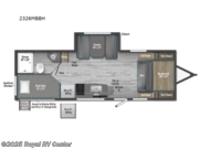 Call now about this 2025 Winnebago M-Series 2326MBBH! 2025 Winnebago M-Series 2326MBBH - New Travel Trailer For Sale by Royal RV Center in Middlebury, Indiana features Slideout