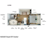 Call now about this 2026 Winnebago Thrive 22MBH! 2026 Winnebago Thrive 22MBH - New Travel Trailer For Sale by Royal RV Center in Middlebury, Indiana features Slideout