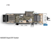 Call now about this 2023 Forest River Cherokee Grey Wolf 27RR! 2023 Forest River Cherokee Grey Wolf 27RR - Used Toy Hauler For Sale by Royal RV Center in Middlebury, Indiana features Slideout