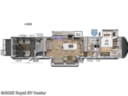 Call now about this 2025 Brinkley RV Model G 4100! 2025 Brinkley RV Model G 4100 - New Toy Hauler For Sale by Royal RV Center in Middlebury, Indiana features Slideout
