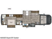 Call now about this 2026 Renegade Valencia 39RB! 2026 Renegade Valencia 39RB - New Super C For Sale by Royal RV Center in Middlebury, Indiana features Slideout