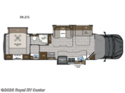 Call now about this 2026 Renegade Verona LE 38LDG! 2026 Renegade Verona LE 38LDG - New Super C For Sale by Royal RV Center in Middlebury, Indiana features Slideout