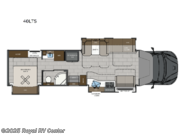 Call now about this 2026 Renegade Verona LE 40LTS! 2026 Renegade Verona LE 40LTS - New Super C For Sale by Royal RV Center in Middlebury, Indiana features Slideout