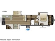 Call now about this 2019 Keystone Cougar 362RKS! 2019 Keystone Cougar 362RKS - Used Fifth Wheel For Sale by Royal RV Center in Middlebury, Indiana features Slideout