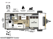 Call now about this 2026 Forest River R Pod RP-194! 2026 Forest River R Pod RP-194 - New Travel Trailer For Sale by Royal RV Center in Middlebury, Indiana