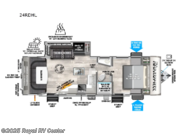 Call now about this 2024 Forest River Wildwood Heritage Glen Hyper-Lyte 24RDHL! 2024 Forest River Wildwood Heritage Glen Hyper-Lyte 24RDHL - Used Travel Trailer For Sale by Royal RV Center in Middlebury, Indiana features Slideout