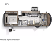 Call now about this 2026 Coachmen Mirada 29FW! 2026 Coachmen Mirada 29FW - New Class A For Sale by Royal RV Center in Middlebury, Indiana features Slideout