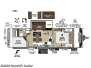 Call now about this 2026 Forest River Un-Mapped 26BH! 2026 Forest River Un-Mapped 26BH - New Travel Trailer For Sale by Royal RV Center in Middlebury, Indiana features Slideout