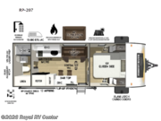 Call now about this 2026 Forest River R Pod RP-207! 2026 Forest River R Pod RP-207 - New Travel Trailer For Sale by Royal RV Center in Middlebury, Indiana