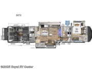 Call now about this 2026 Brinkley RV Model G 3970! 2026 Brinkley RV Model G 3970 - New Toy Hauler For Sale by Royal RV Center in Middlebury, Indiana features Slideout