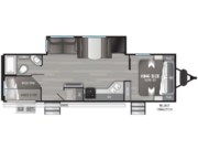 Call now about this 2022 Cruiser RV MPG MPG 2860BH! Floorplan of 2022 Cruiser RV MPG MPG 2860BH