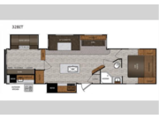 Call now about this 2020 Prime Time Avenger 32BIT ! 2020 Prime Time Avenger 32BIT - Used Travel Trailer For Sale by Roughin' It Inc in Madison, Ohio features Queen Bed, Microwave, Bunk Beds, Refrigerator, Stove Top Burner