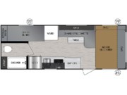 Call now about this 2020 Forest River No Boundaries NB19.7! Floorplan of 2020 Forest River No Boundaries NB19.7